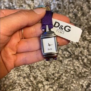 Dolce and Gabana TIME purple Watch